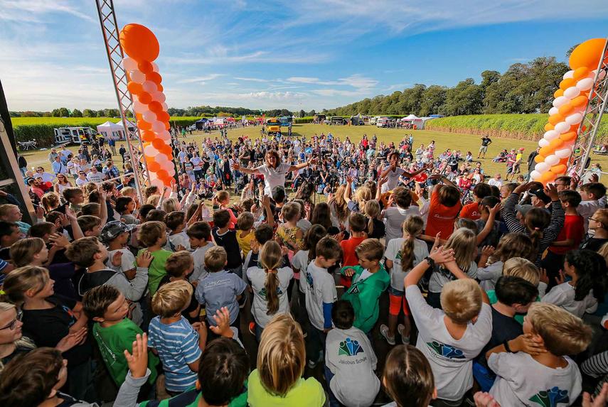 Mit knapp 20.000 Besuchern war das 8. Familienfest des Rhein-Kreises Neuss ein Publikumsmagnet