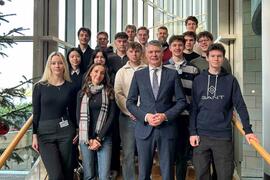 Norfer Schüler besuchten den Landtag