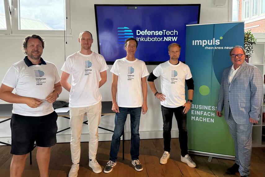 „DefenseTech Meet-up NRW“ im Kreis: Verteidigungstechnologie ist Zukunftsthema