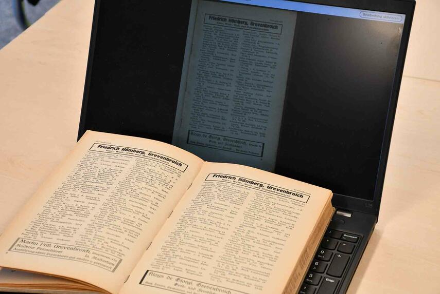 Historische Adressbücher: Arbeitskreis der Archive vollendet Digitalisierung
