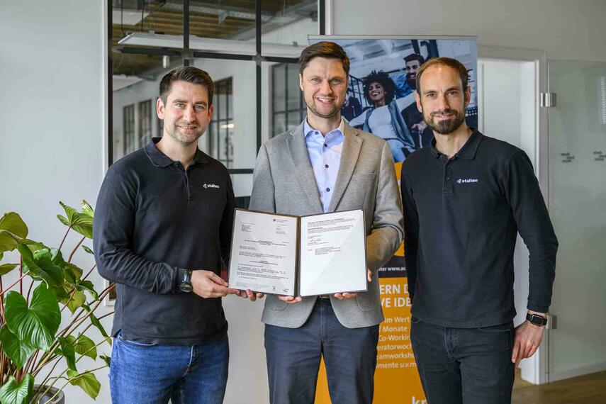 accelerate_rkn: Junges Maschinenbau-Start-up setzt auf Innovation und starke Netzwerke