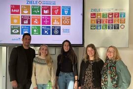 Vortrag über Nachhaltigkeitsthemen am Alexander-von-Humboldt-Gymnasium