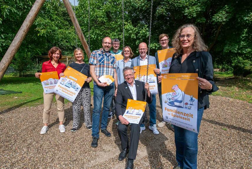 „Spiel mit mir“: Rhein-Kreis Neuss und Kommunen stellten neue Kampagne vor