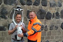 Vermessung im historischen Kerker: Kreis digitalisiert den Juddeturm in Zons