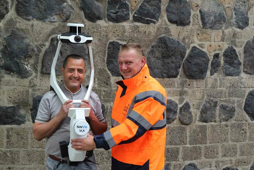 Vermessung im historischen Kerker: Kreis digitalisiert den Juddeturm in Zons