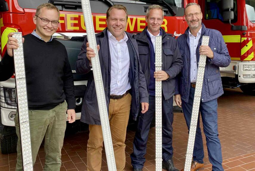 Moderne LED-Technik für die Feuerwache in Rommerskirchen