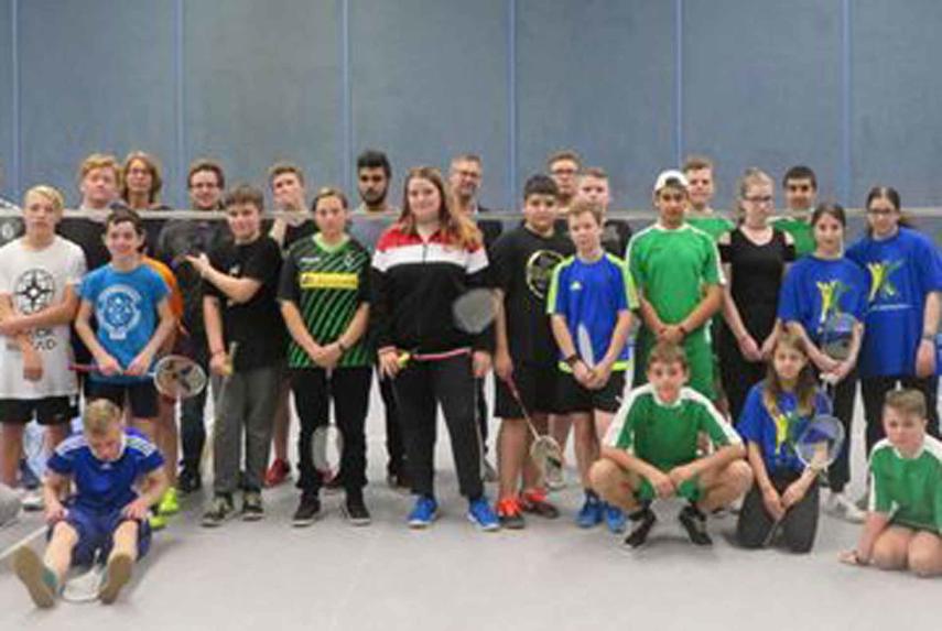 Erfolgreiches Badmintonturnier mit drei Kreis-Förderschulen